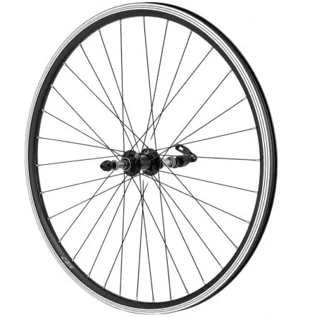 Koło rowerowe 27,5" tylne wolnobieg stożek czarne 