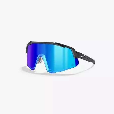 Okulary Supacaz Orbitron Czarny mat Maui Blue Lazer