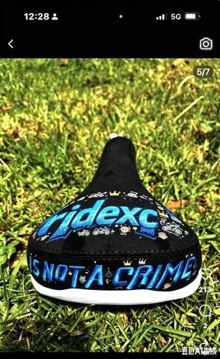 Siodełko rowerowe RideXC Dirt its not a crime