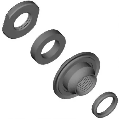 Stożek konus piasty Shimano WH-MT600/M500 Lewy z nakrętką
