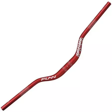Kierownica rowerowa FUNN Upturn 31.8x785mm Czerwona Rise 55mm