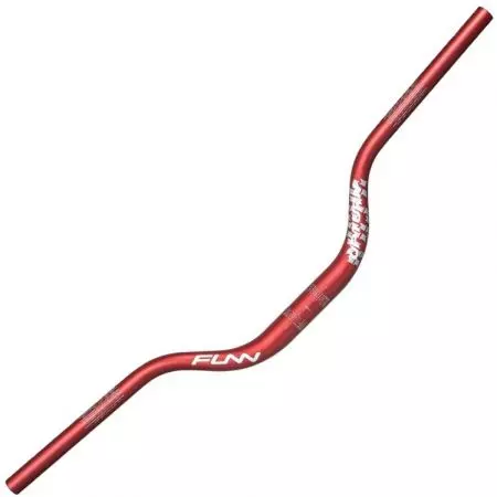 Kierownica rowerowa FUNN Upturn 31.8x785mm Czerwona Rise 75mm