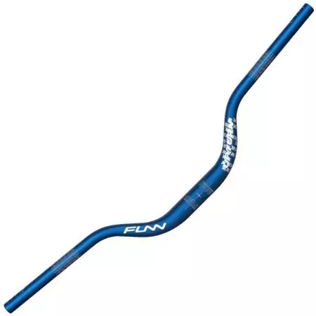 Kierownica rowerowa FUNN Upturn 35x800mm Niebieska Rise 75mm