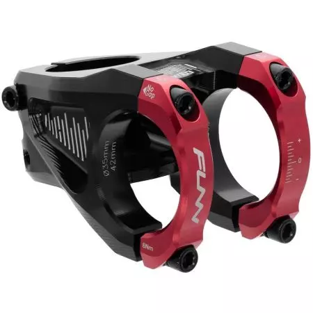Mostek FUNN Equalizer Zero 35x42mm Czerwony