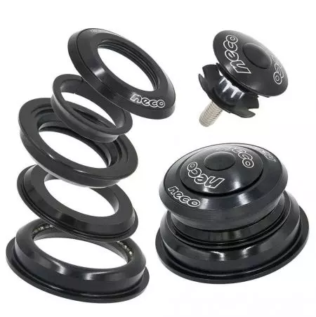 Stery rowerowe Neco półzintegrowane Tapered 1,5"-1 1/8'' 