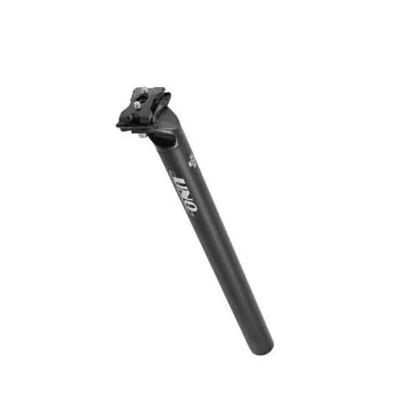 Wspornik siodła sztyca UNO 27.2x350mm czarny mat