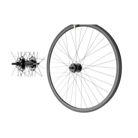 Koło rowerowe 24" przód IS Czarny