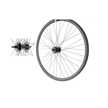 Koło rowerowe 26" przód IS Czarny