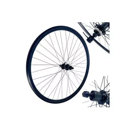 Koło rowerowe 27,5" tył kaseta CL 25mm Czarny